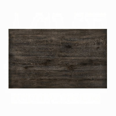 Weathered Grey Dining Table with Rectangular Top