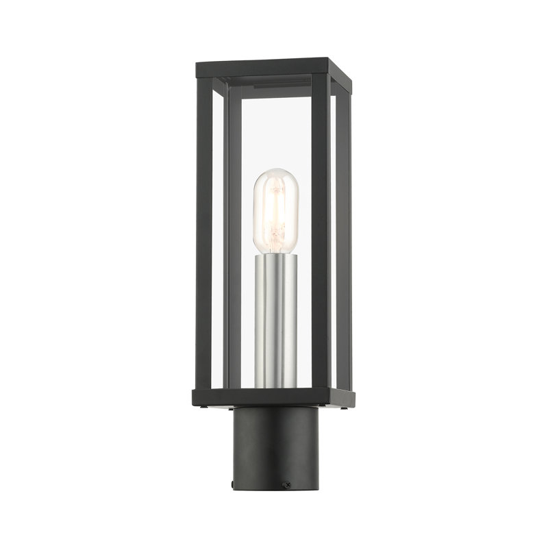 Faidra Transparent Lantern Head, Black