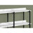 Accent Table, Console, Entryway, Narrow, Sofa, Living Room, Bedroom, White Marble Look Laminate, Black Metal, Contemporary, Modern-1270561467