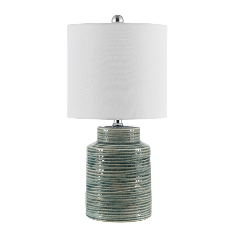 Navilas Ceramic Table Lamp, Blue