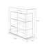 Verre vert + vitrines en acier inoxydable-121250808