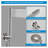 Dual Function Complete Shower System with Rough in-Valve-62660245
