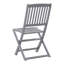 Nikko Patio Dining Side Chair with Cushion-1283884493