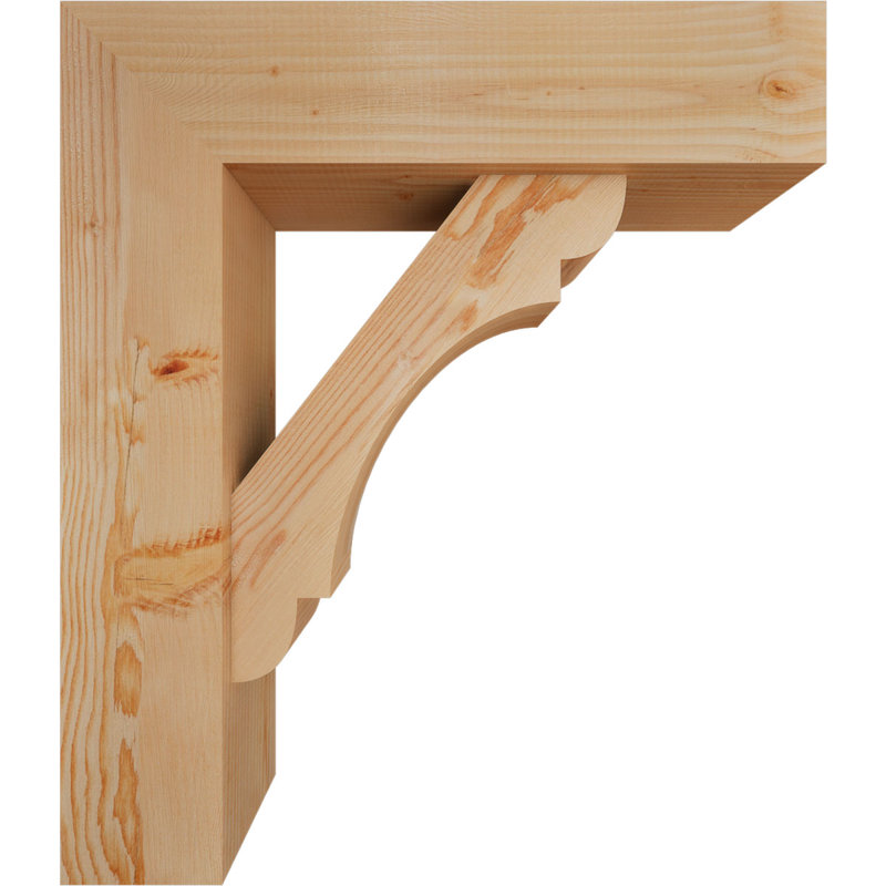 Support de bloc olympique avec entretoise décalée, 30 x 26, Sapin Douglas de l 7 1/2 (lisse)