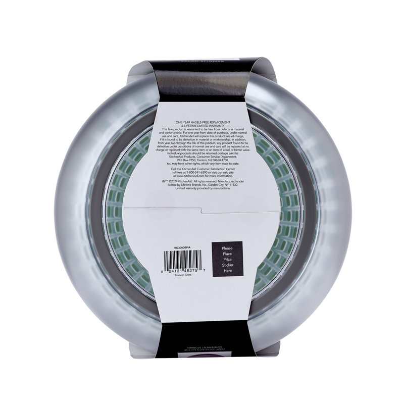 Kitchenaid Universal Salad Spinner, Pistachio