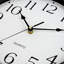 Horloge murale 14 pouces à piles Horloge murale silencieuse rétro-rustique décorative de style rustique pour la cuisine du salon (bronze)