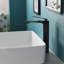Lavabo de salle de bain vasque rectangulaire en céramique blanche