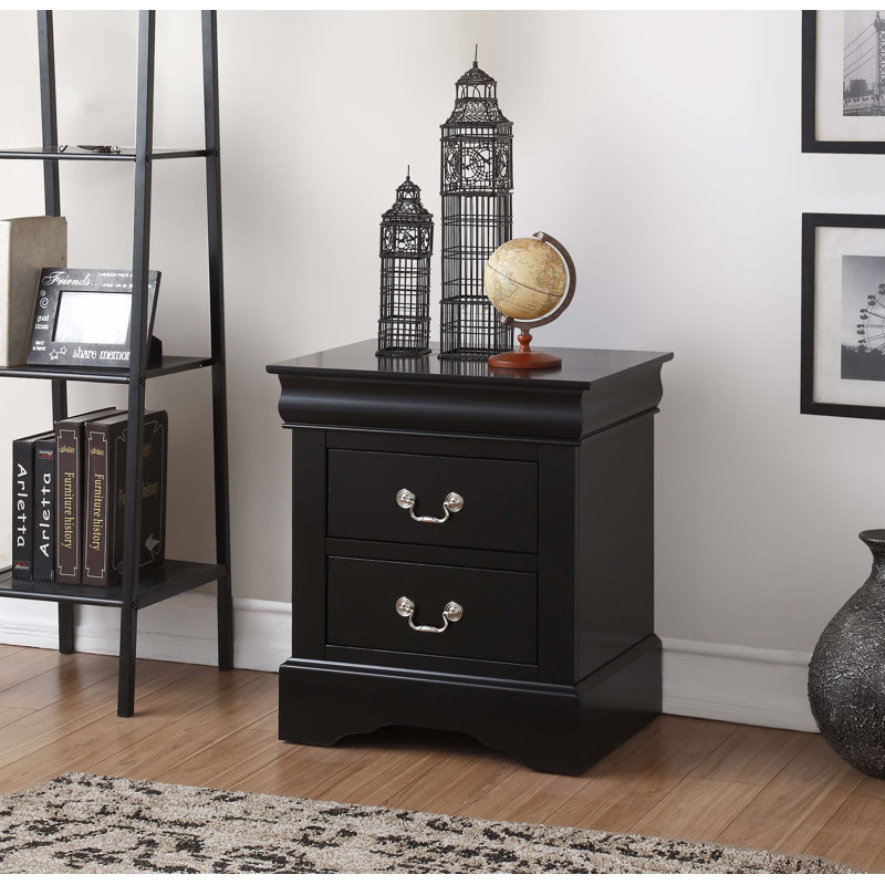 Table de chevet, Noir