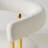25" Upholstered Gold Chenille Counter Stool-992046052