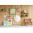 Gentry Seagrass Wall Organizer with Wall Baskets