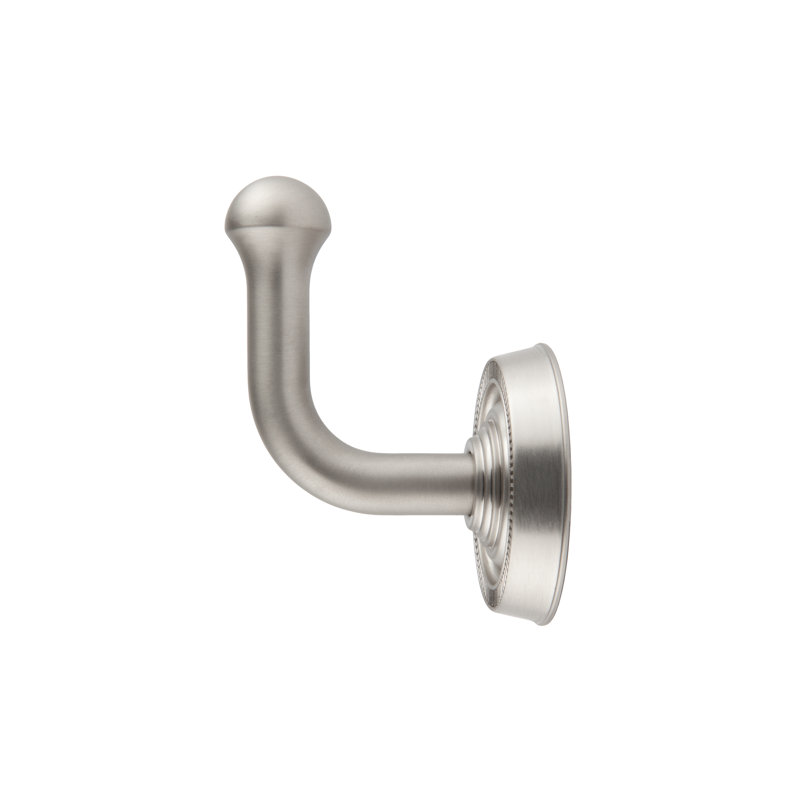 Grand porte-peignoir 2 po Minted, Nickel satiné