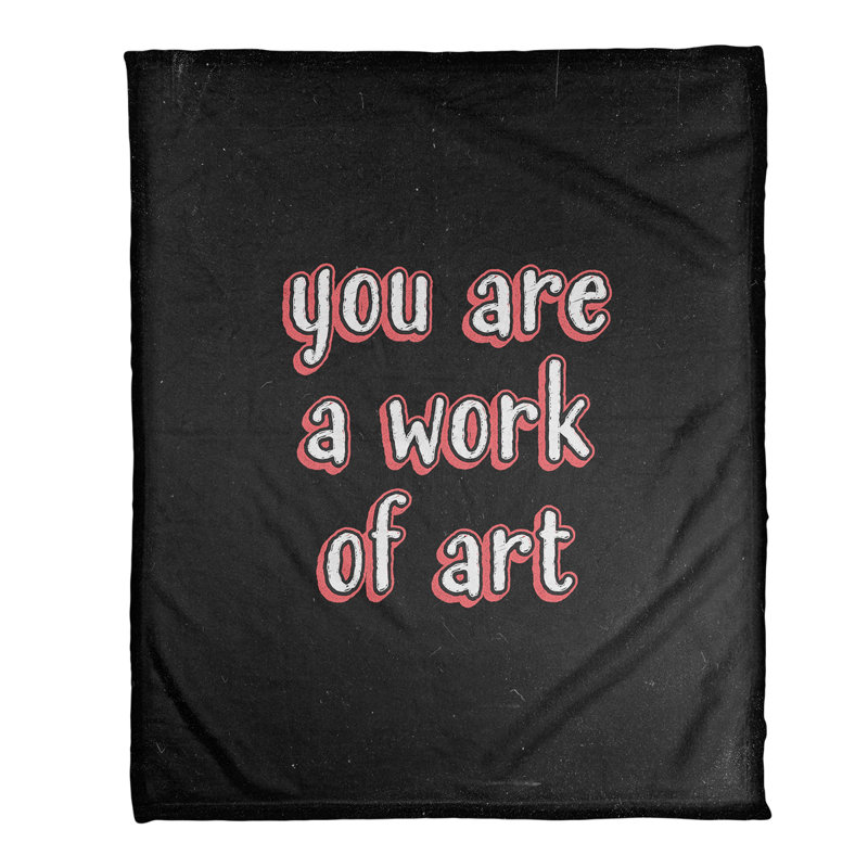 Sewn Throw Blanket, 50" W x 60" L, Medium, Red