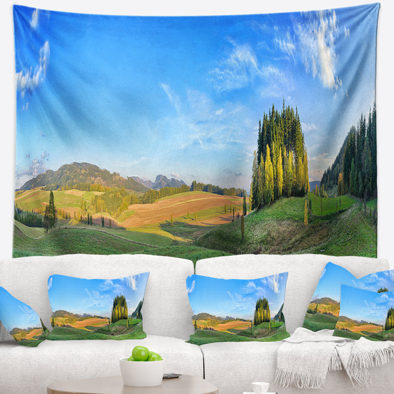 Polyester Tapestry, 68" H x 80" W