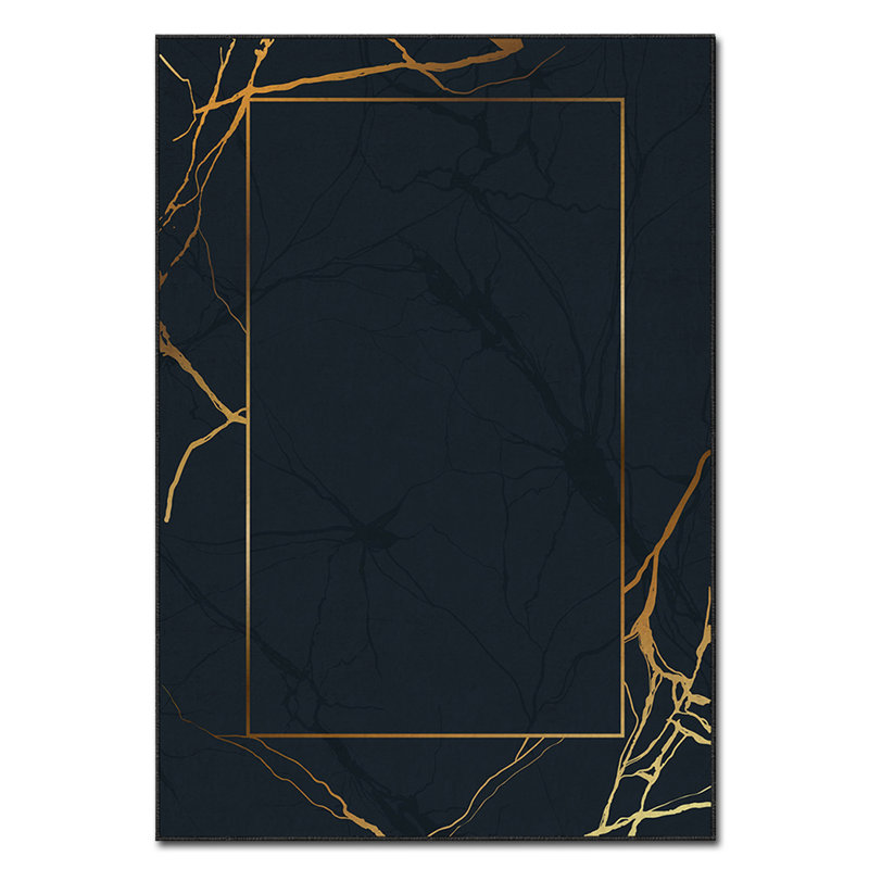 Luxurious Polyester Carpet, 39.4 x 70.9 Inches | 740 g/m² | Velvet Fabric with Non-Slip Felt Dot Underside | Laminated Sponge for Comfort | Easy to Clean & Machine Washable | Perfect for Living Room & Bedroom Décor