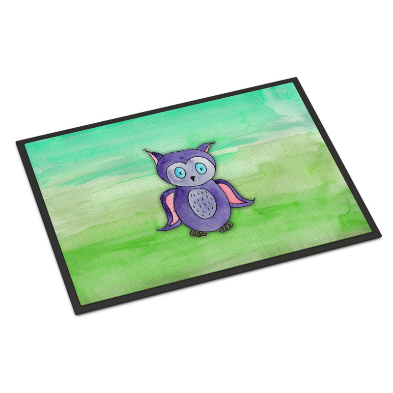 Zachary Non-Slip Outdoor Doormat, 0.25" H x 27" W x 18" D