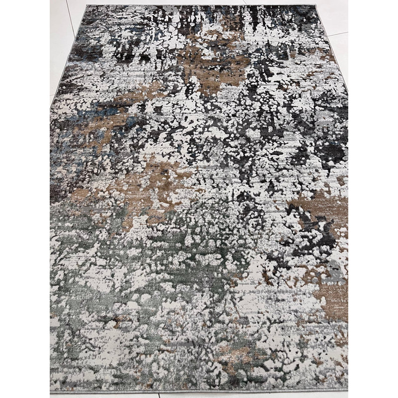 Tapis rectangulaire Donia avec envers antidérapant, Rectangle 8 pi x 11 pi