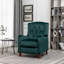 Arm Push Recliner Velvet Armchair