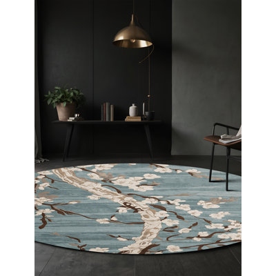 Tapis gris soyeux et moelleux