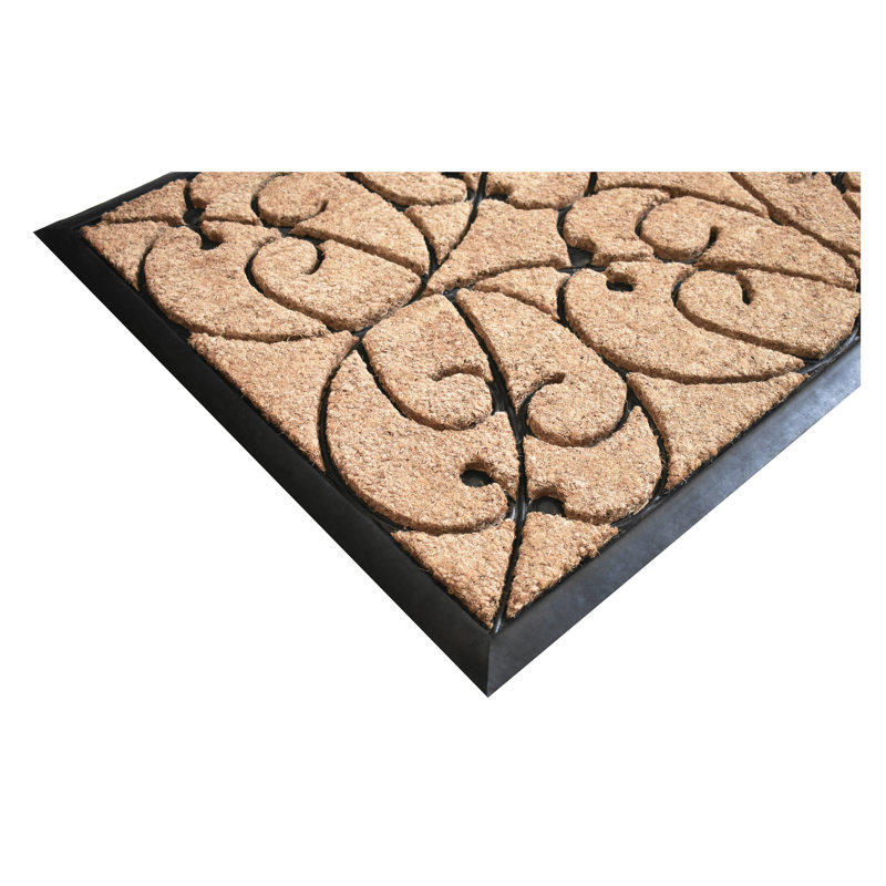 Aparajita Non-Slip Trellis Outdoor Doormat