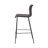 Upholstered Counter Stool with Metal Frame-831039383
