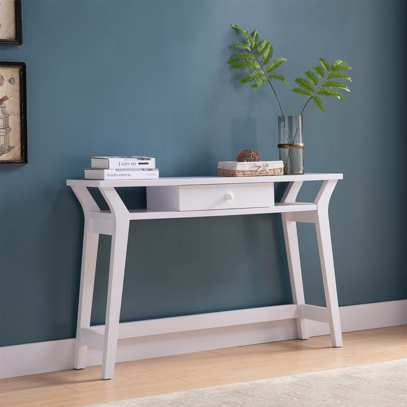 Bureau debout Call, 47,25 po Calliste, Blanc