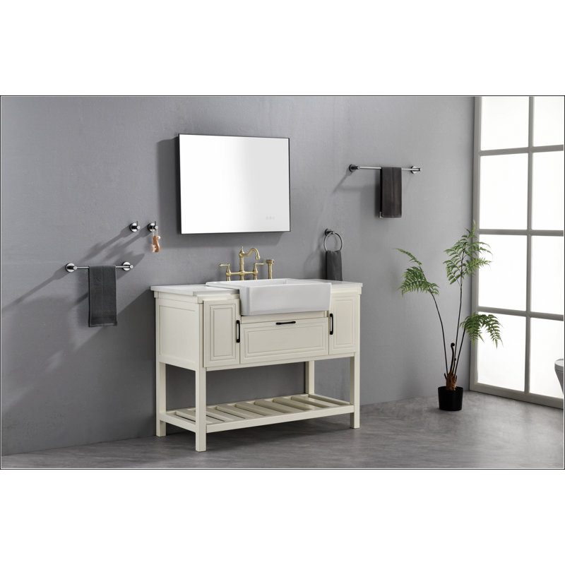 48 x 36Inch LED Mirror Bathroom Vanity Mirror with Back Light, Wall Mount Anti-Fog Memory Large Adjustable Vanity Mirror