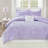 Rosalie Metallic Printed Plush Comforter Set-1121896072-1130551246
