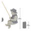 Fisherman Weather Resistant UV Resistant Polyresin Garden Statue