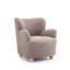 Fauteuil d'appoint rembourré Sabrina Boucle-1538326790