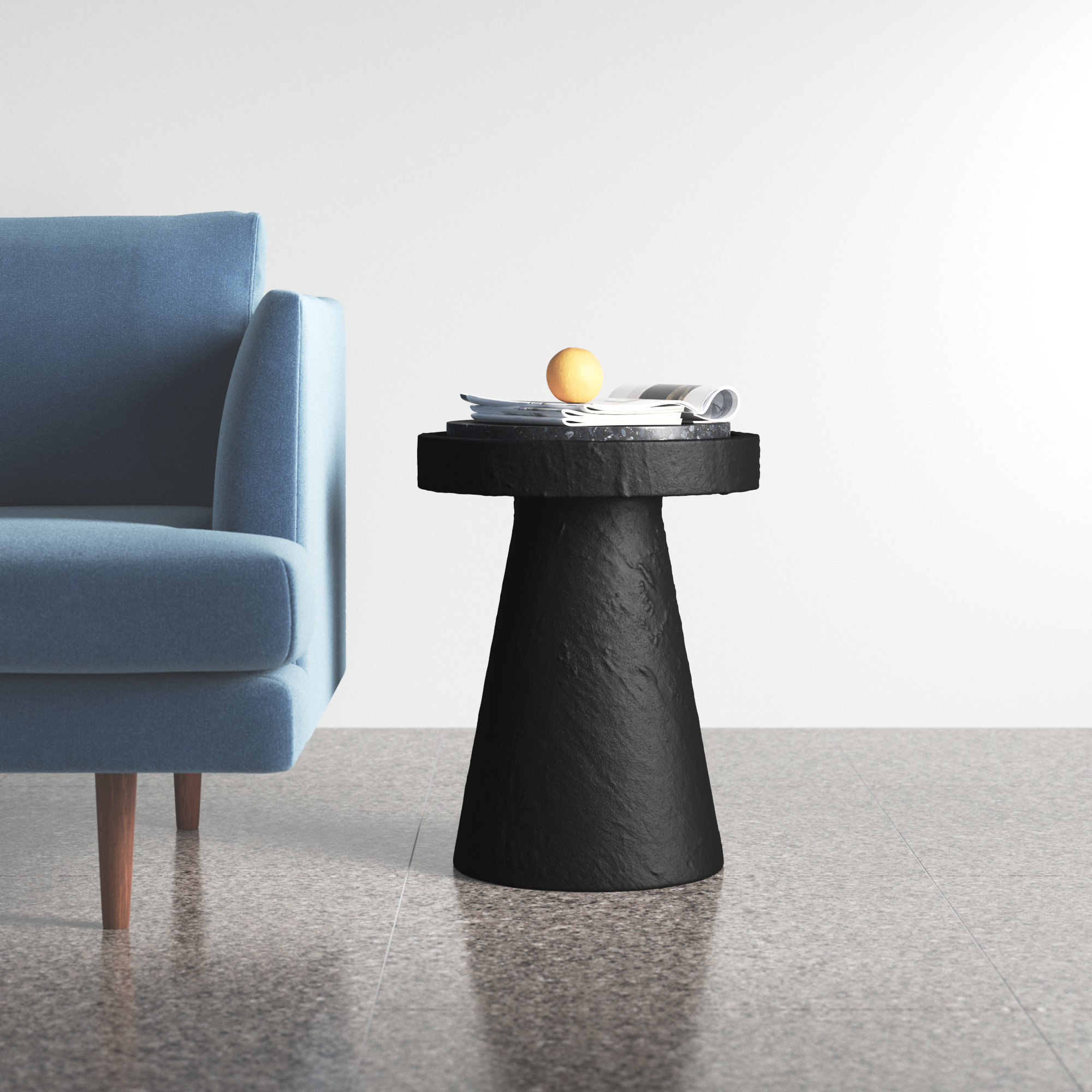 Brinson End Table, Black