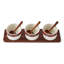 Tartan 7-Piece Condiment Set