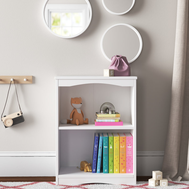 Bibliothèque pour enfants Beedle Three Posts ™, H 30,5 po x l 36 po x P 12 po, Naturel