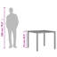 Pavia Square Outdoor Dining Table , 90cm cm W 90cm cm D-44849783