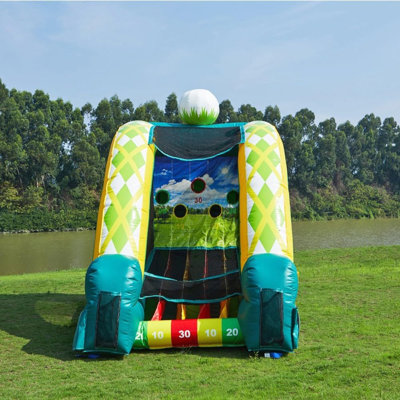 Jeu gonflable de jeu de golf JumpOrange pour enfants et adultes, de qualité commerciale (avec souffleur)