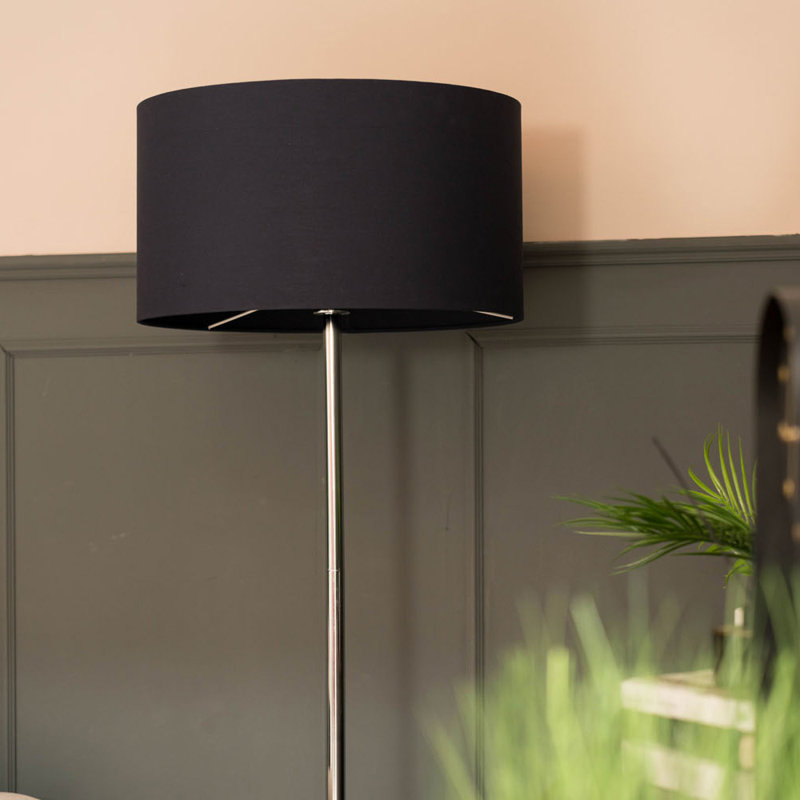 129cm Torchiere Floor Lamp, Blue