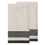 Gordes Tea Towel - Blue/Natural - 20" x 30" - Set of 2-1504050753