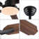 72 Inch 5 - Blade Wooden Ceiling Fan With Light And Remote Control