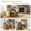 125cm Loveseat Sofa Upholstered Cotton Accent Chair