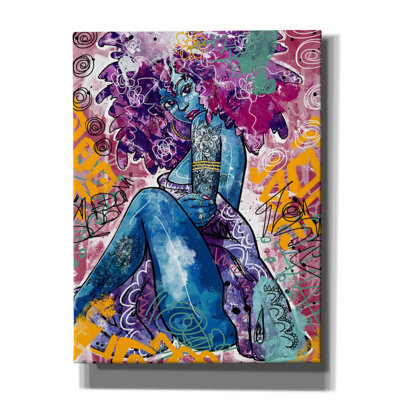 «Lfe» par Justin Copeland, impression sur toile tendue