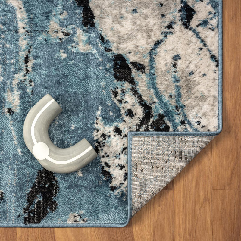 Abstract Indoor Rug, Rectangle 5' x 7'