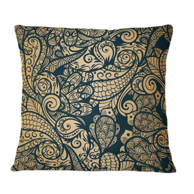 Paisley Throw Pillow