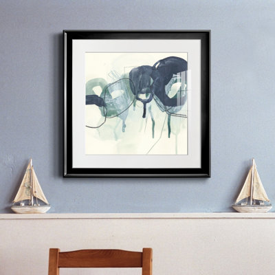 Chaîne Verdigris II - reproduction encadrée de qualité supérieure - prête à être accrochée2761791