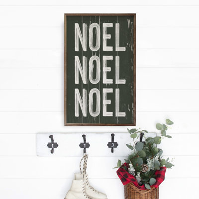 Noel Répétition sur vert