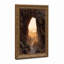 Red Rock Archway Over Golden Desert Path and Valley, art mural sur toile-133485251