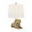 17.25" Resin Pug Table Lamp With Shade-1667233455-1667233449