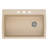 Diamond SILGRANIT 33.5" Super Single Dual Mount Kitchen Sink-40566057-17354956