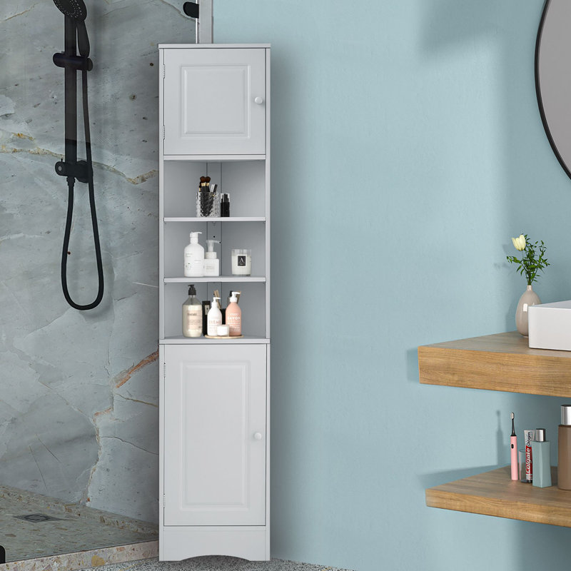 Cenia Bathroom Cabinet, Gray
