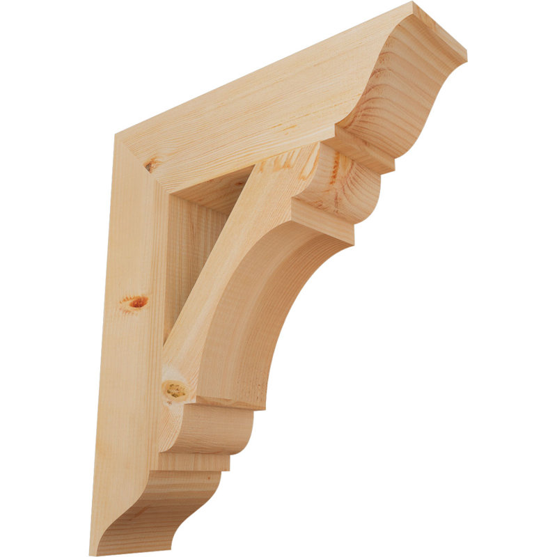 Support olympique traditionnel, H 28 po x l 5,5 po x P 24 po, Douglas (lisse)