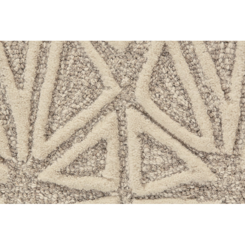 Tapis en laine Kellisha, Tapis de couloir 2 pi 6 po x 8 pi
