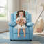 Fauteuil inclinable pour enfant de 14,2 po avec repose-pieds pliable Alexzia-375163669